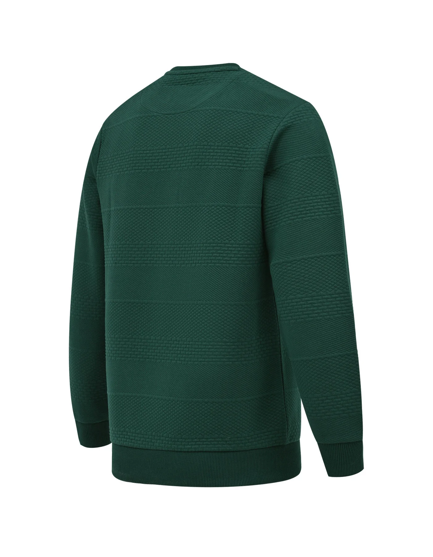 British Green Texture Sweatshirt - Image 6