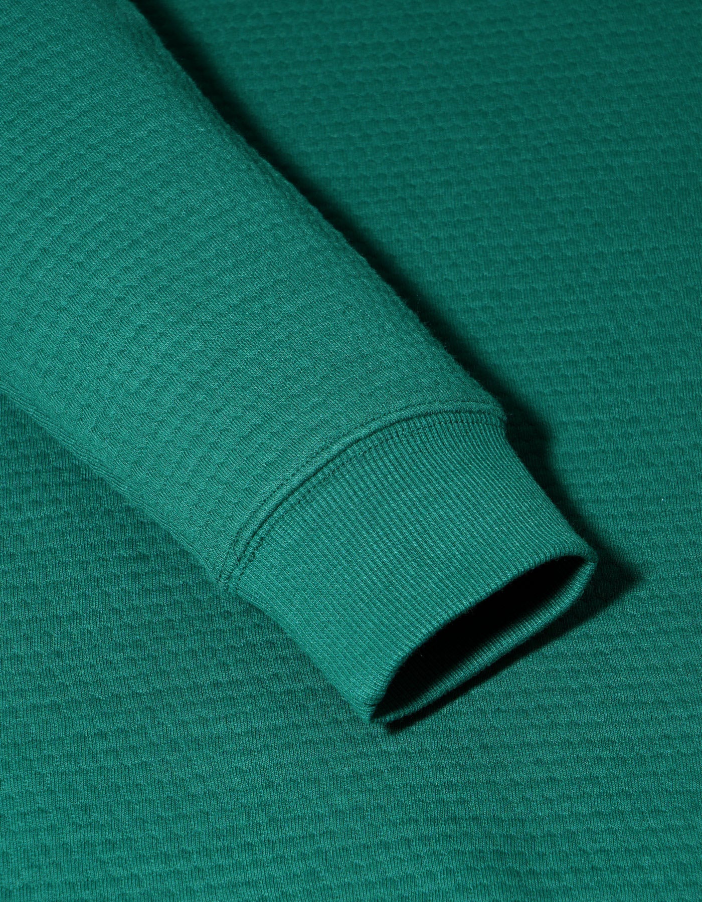 British Green Texture Sweatshirt - Image 3