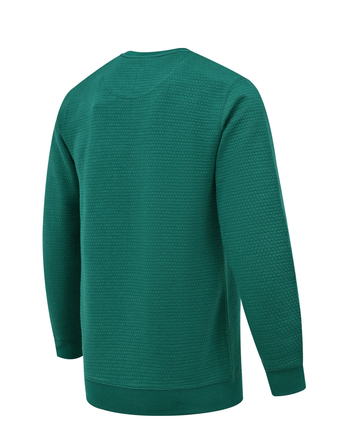 British Green Texture Sweatshirt - Image 5