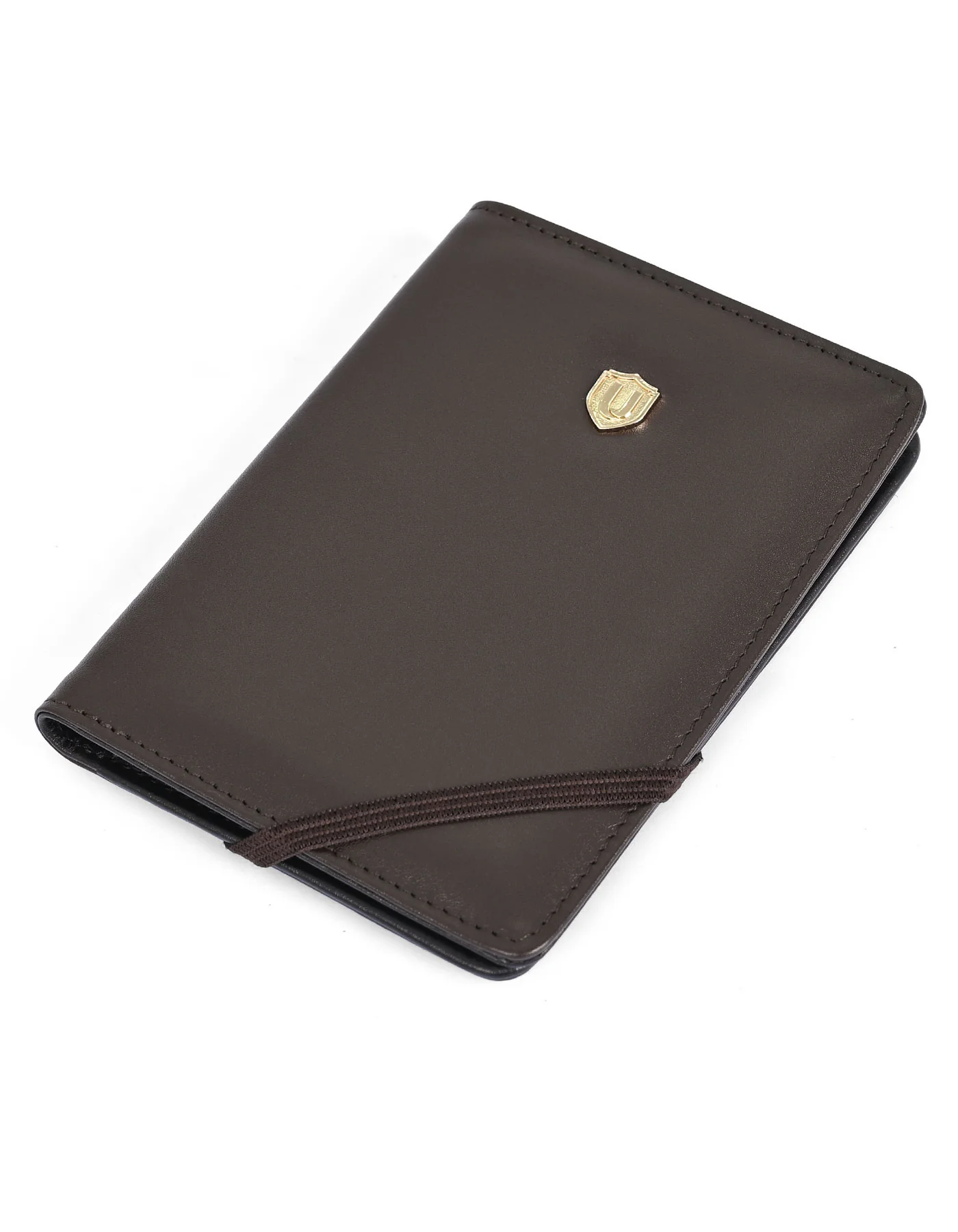 Brown 100% Leather Passport Holder - Image 2