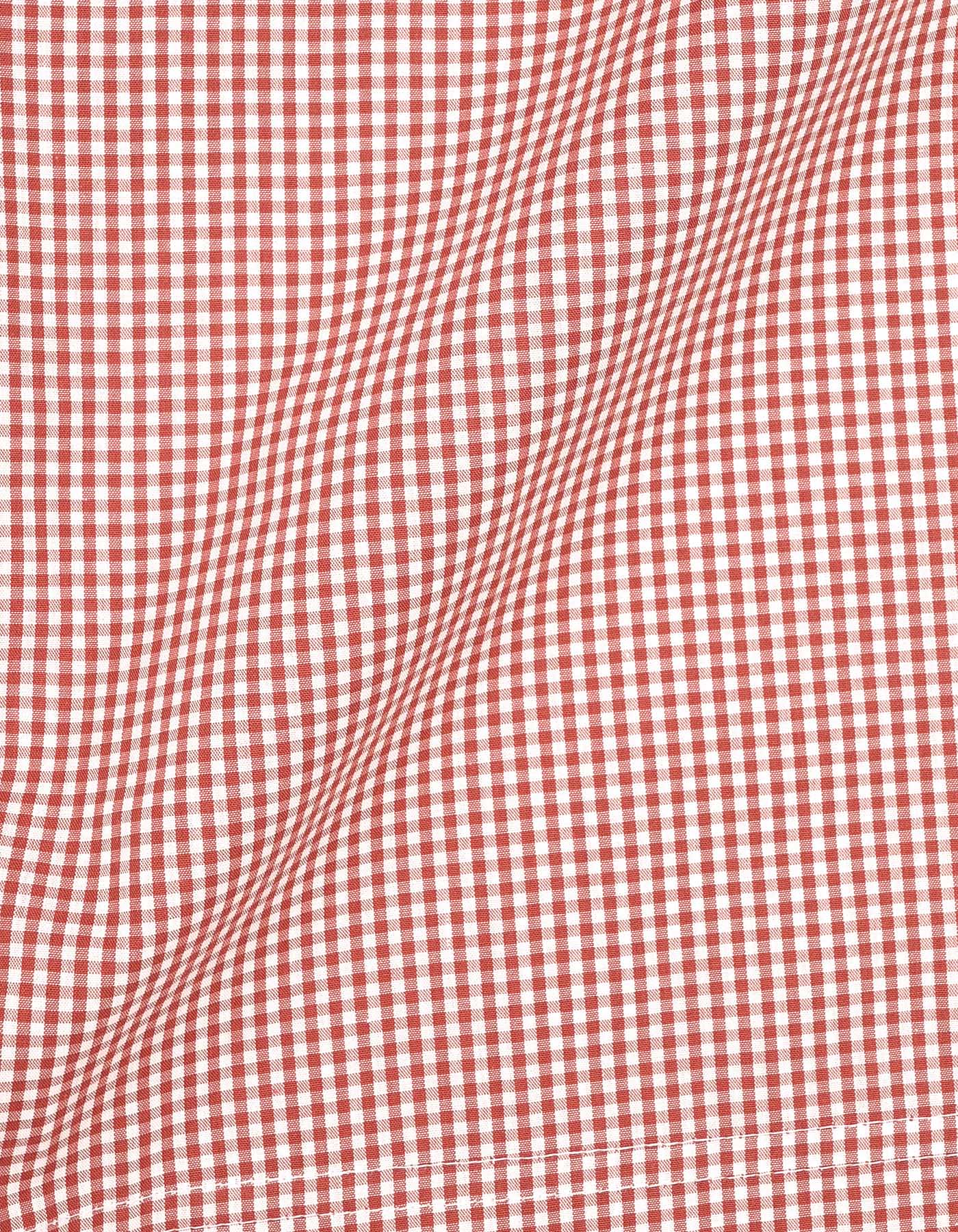 Brown Check Cross Pocket Woven Pajama - Image 4