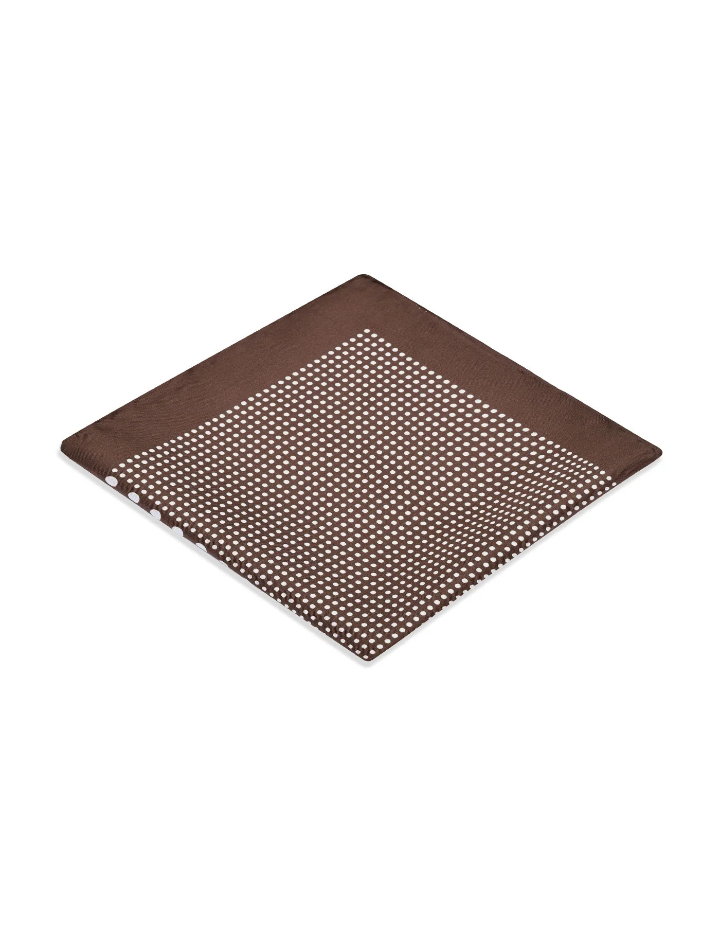 Brown Dotted Pocket Square - Image 2