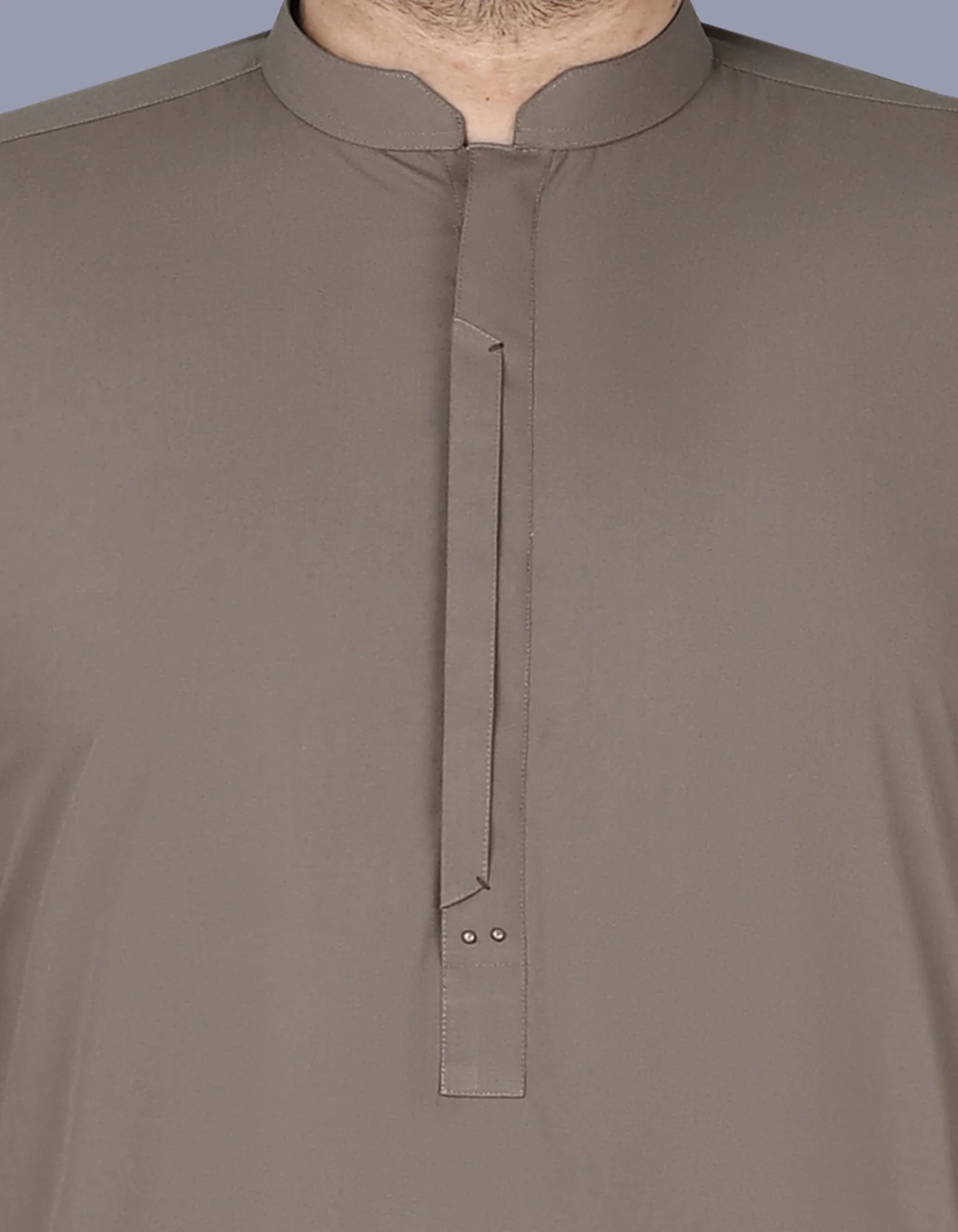 Brown Plain Kameez Shalwar - Image 2