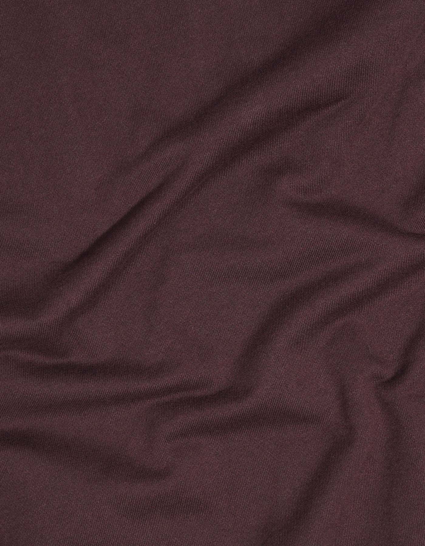 Brown Plain Relax Fit Half Zipper - Image 7