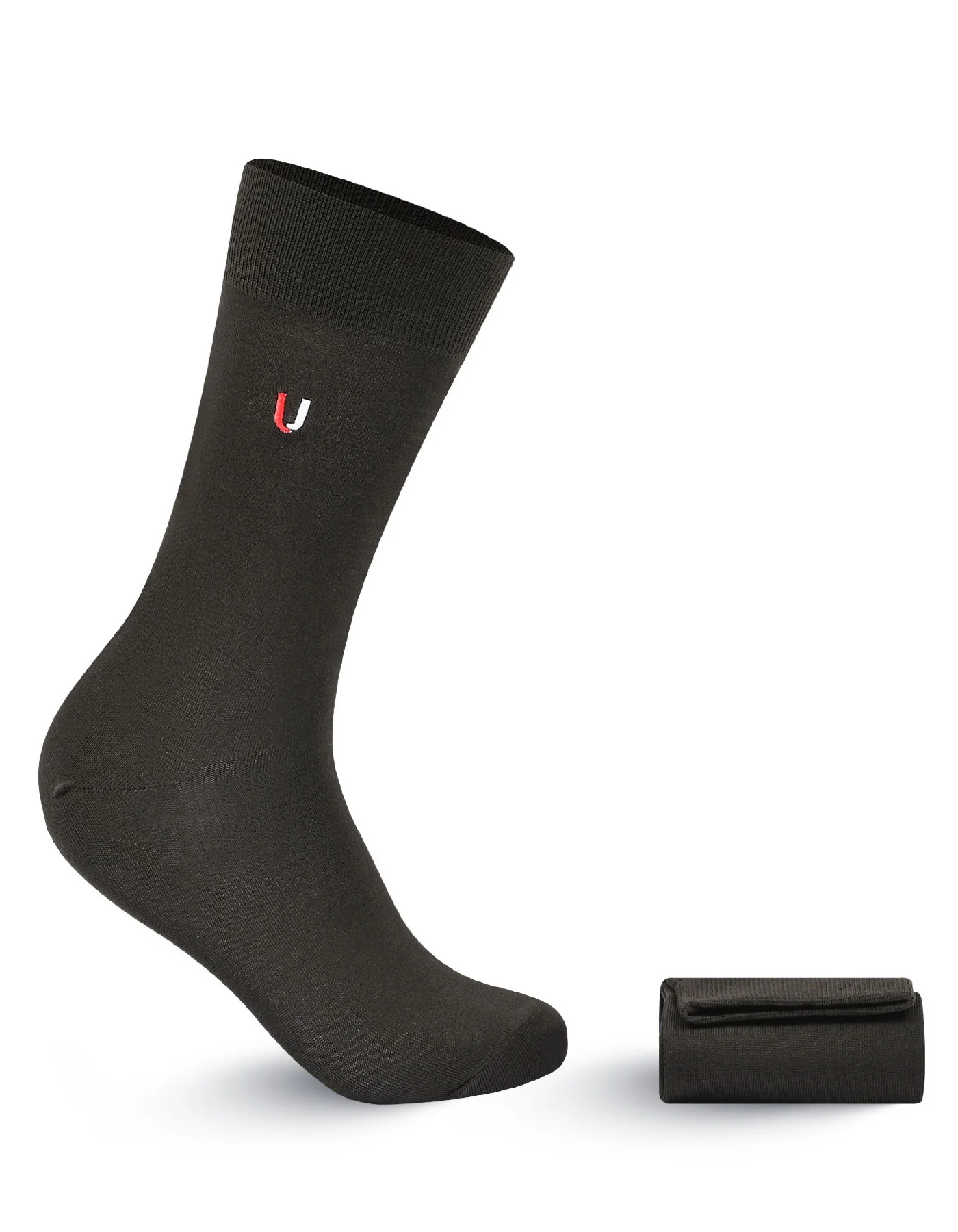 Brown Plain Walkees Socks