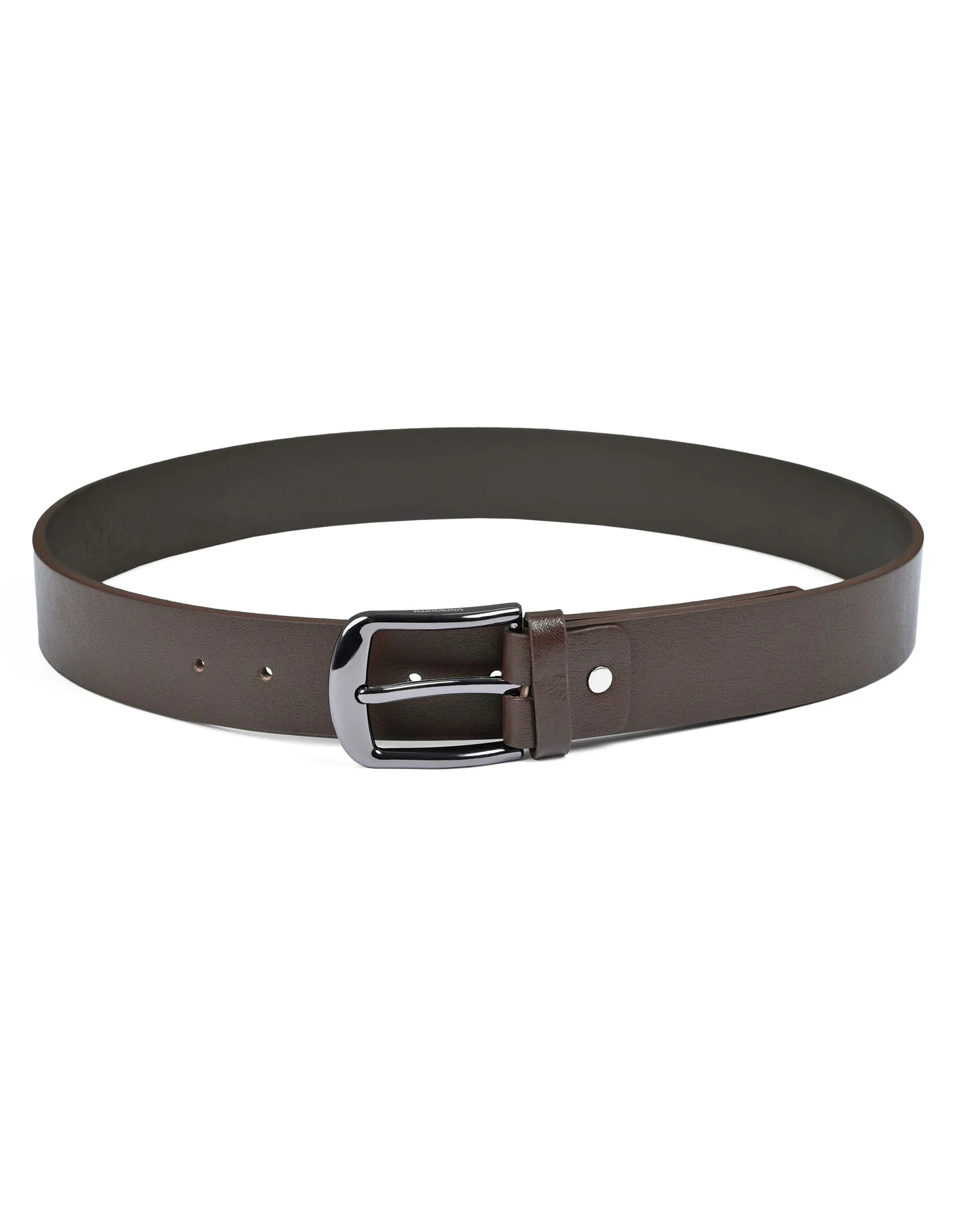 Brown Texture Casual Belt - Image 2