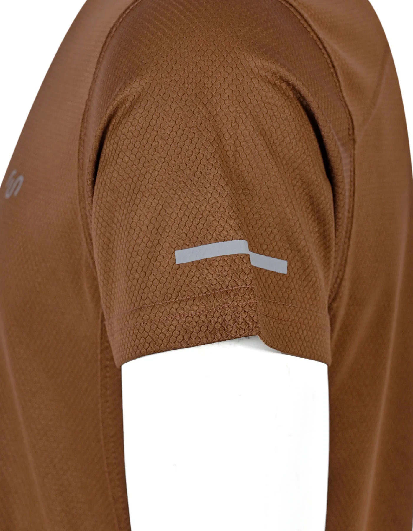 Brown Texture Gym Tee - Image 3