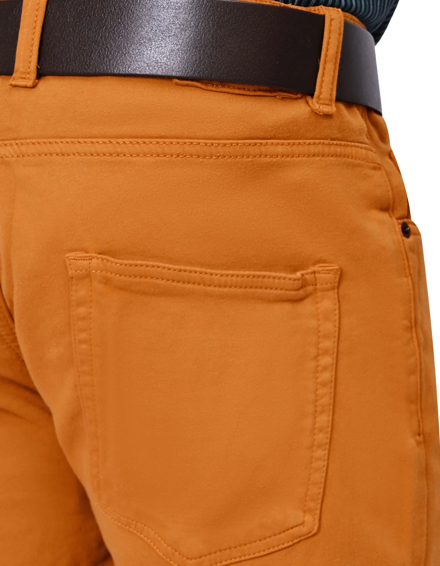 Camel Straight Fit Denim - Image 5