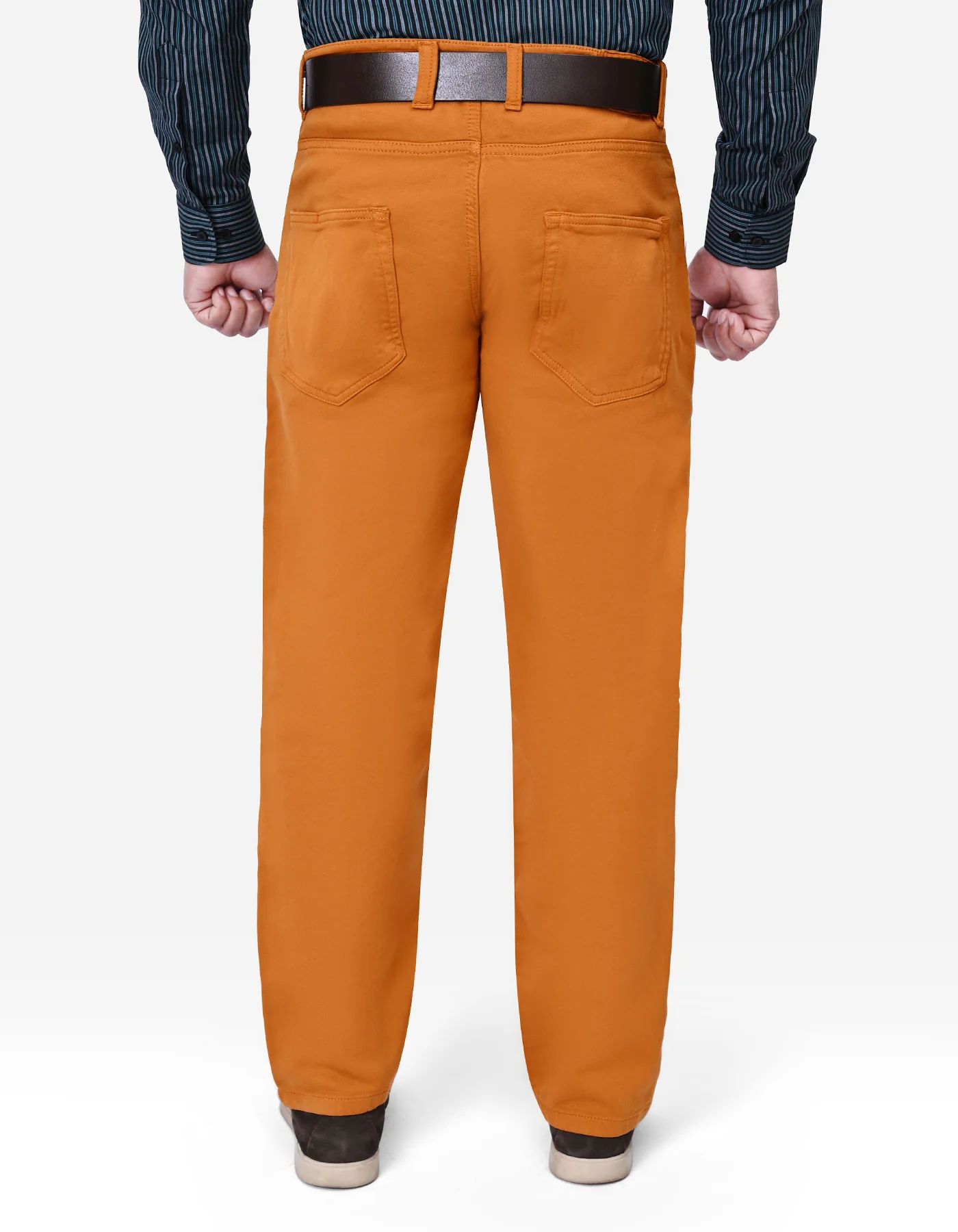 Camel Straight Fit Denim - Image 6