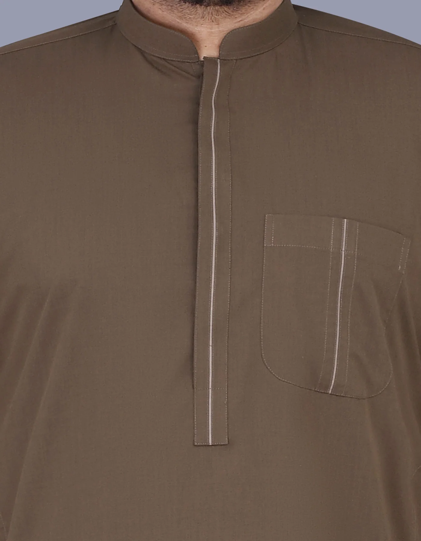 Camel Texture Kurta Pajama - Image 2
