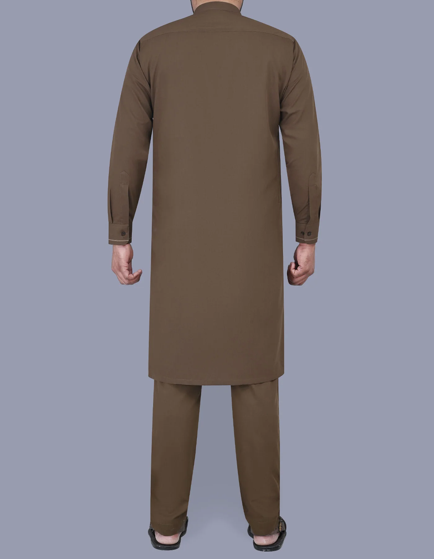 Camel Texture Kurta Pajama - Image 4