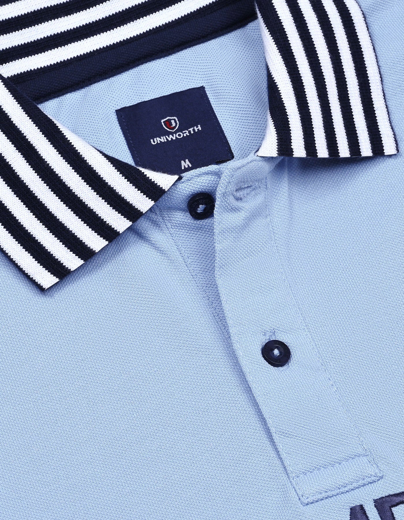 Champions Sky Plain Pique Polo Shirt - Image 3