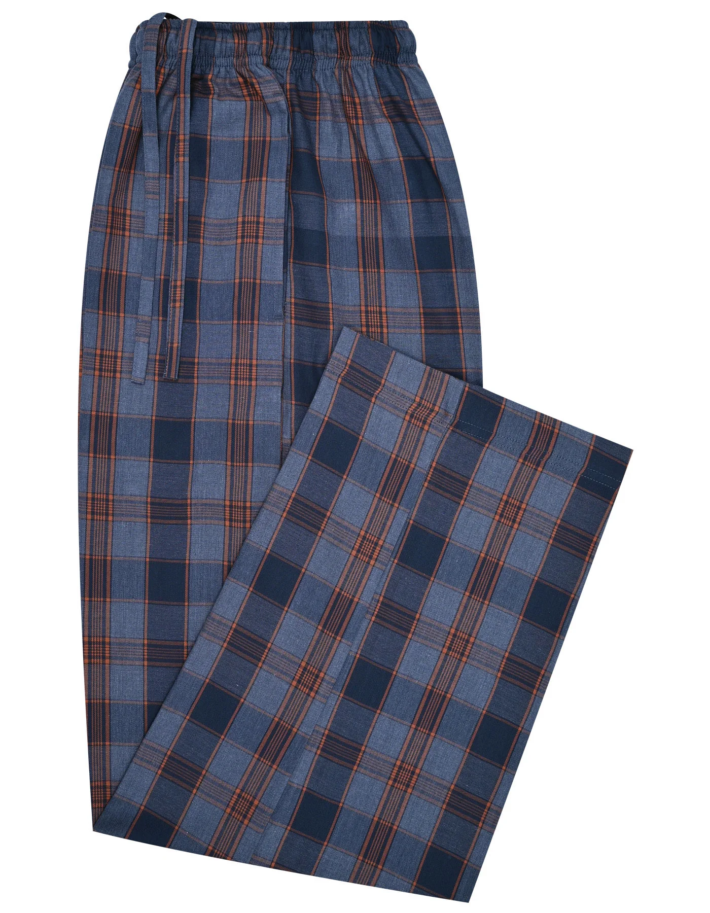 Charcoal Check Cross Pocket Woven Pajama