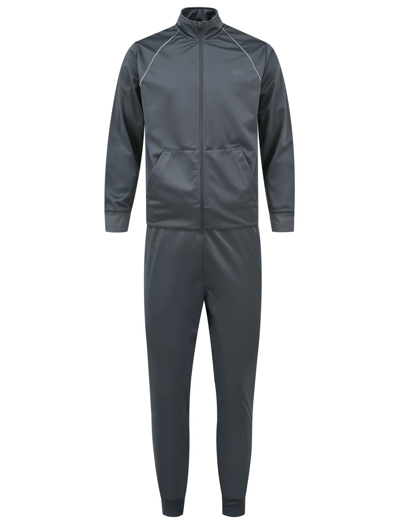 Charcoal Full Sleeves Track Suit - Image 2