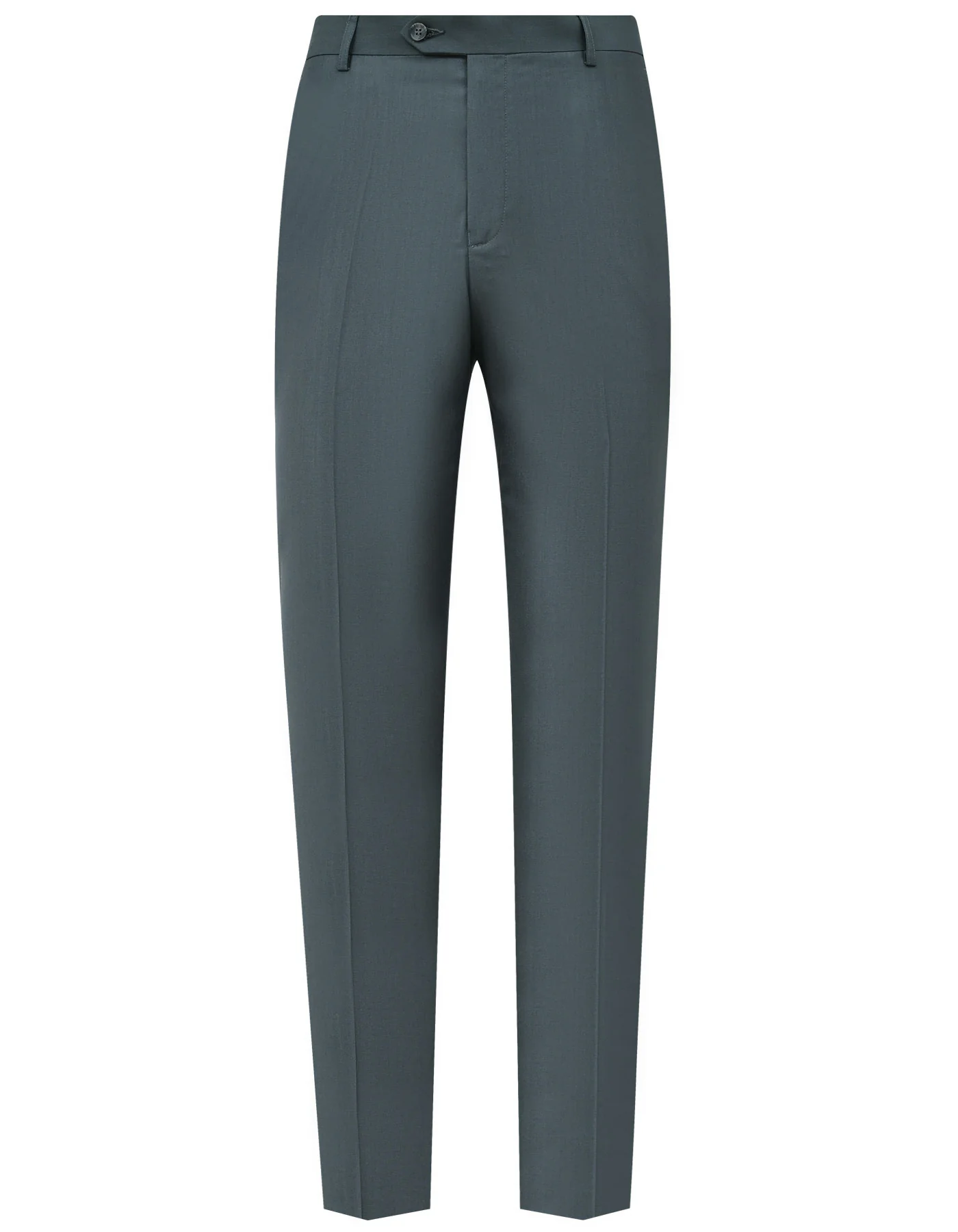 Charcoal Plain Classic Fit Formal Trouser