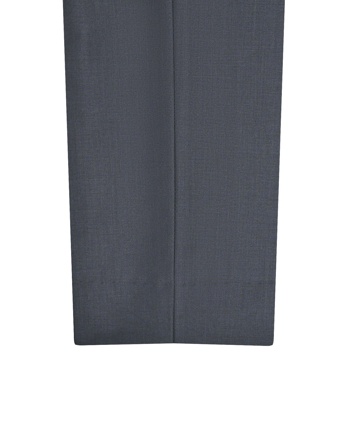 Charcoal Plain Classic Fit Formal Trouser - Image 3