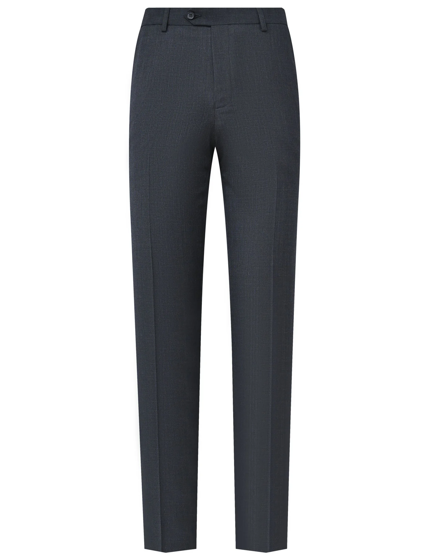 Charcoal Texture Classic Fit Formal Trouser