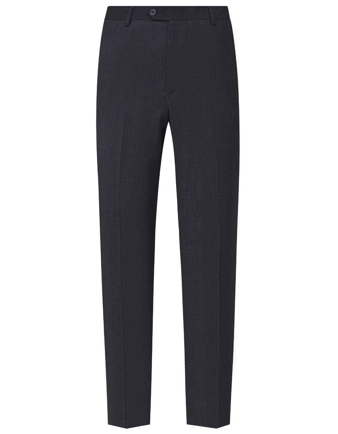 Charcoal Texture Classic Fit Formal Trouser