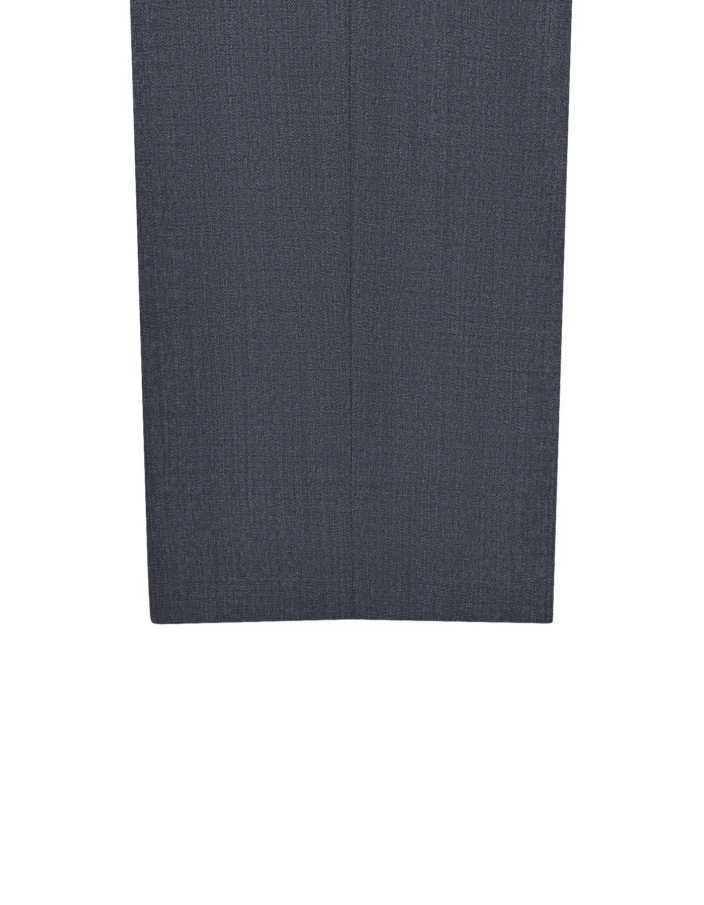 Charcoal Texture Classic Fit Formal Trouser - Image 3