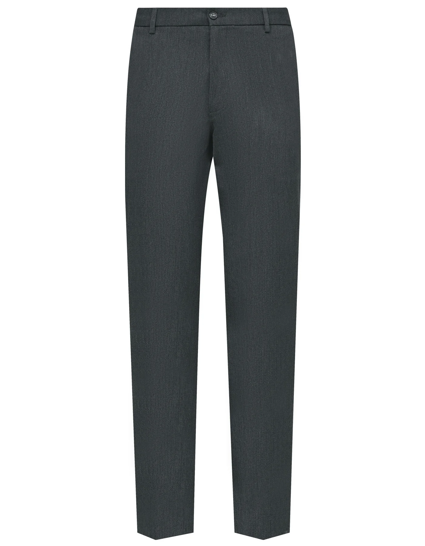 Charcoal Texture Smart Fit Cotton Trouser
