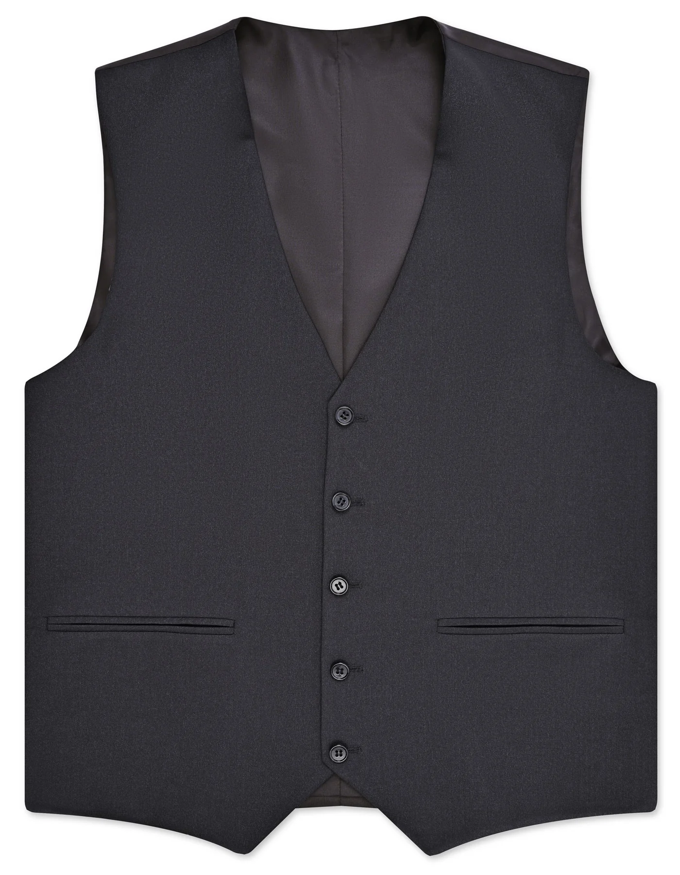 Charcoal Texture Smart Fit Suit - Image 3