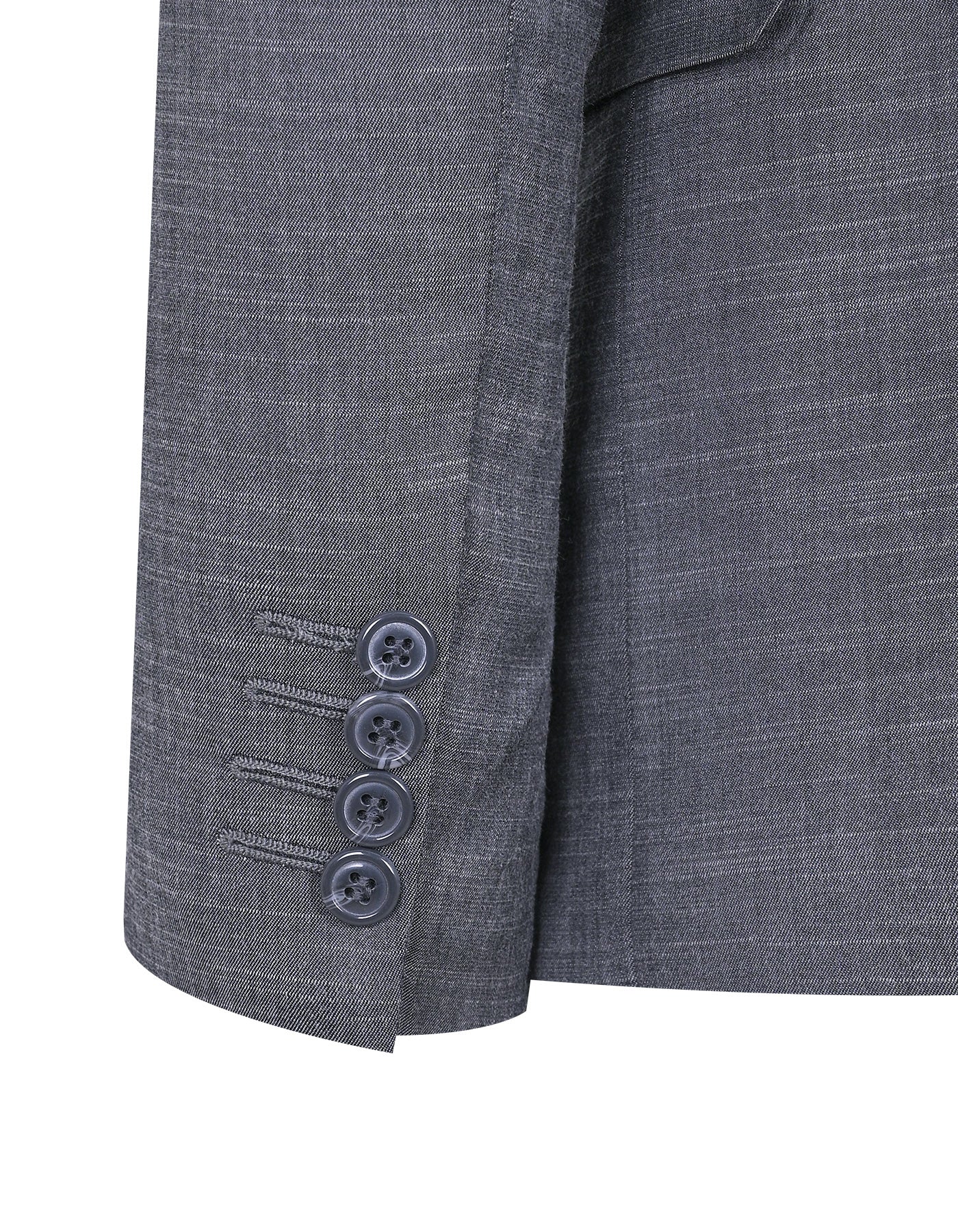 Charcoal Texture Tailored Smart Fit Suit - Image 4