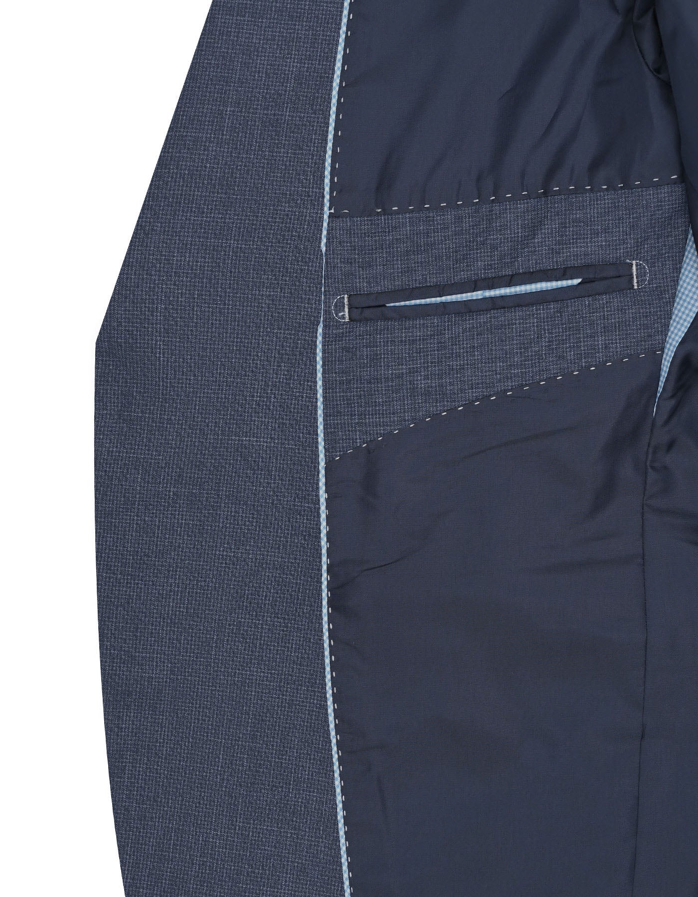 Charcoal Texture Tailored Smart Fit Suit - Image 6