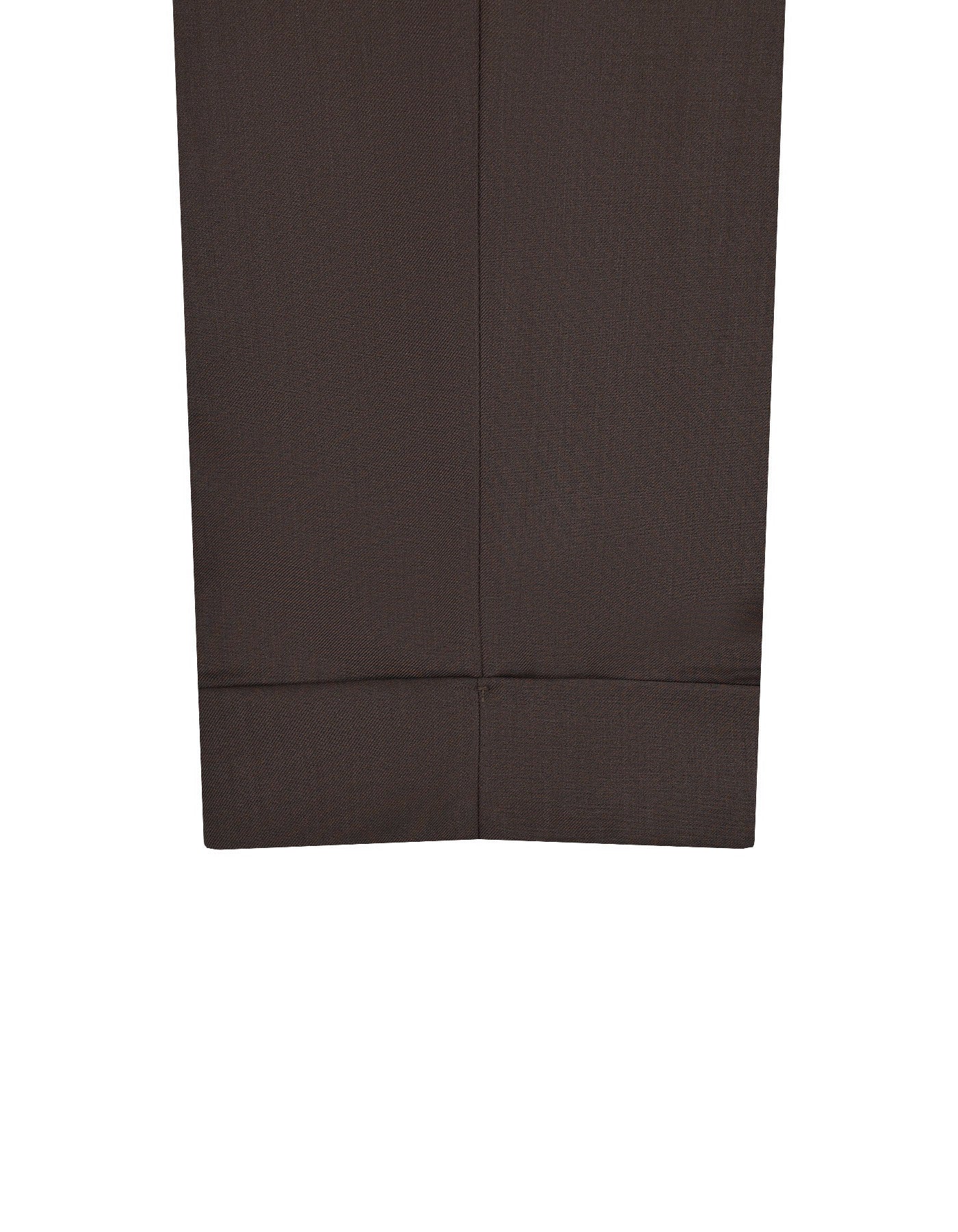 Chocolate Plain Classic Fit Formal Trouser - Image 4