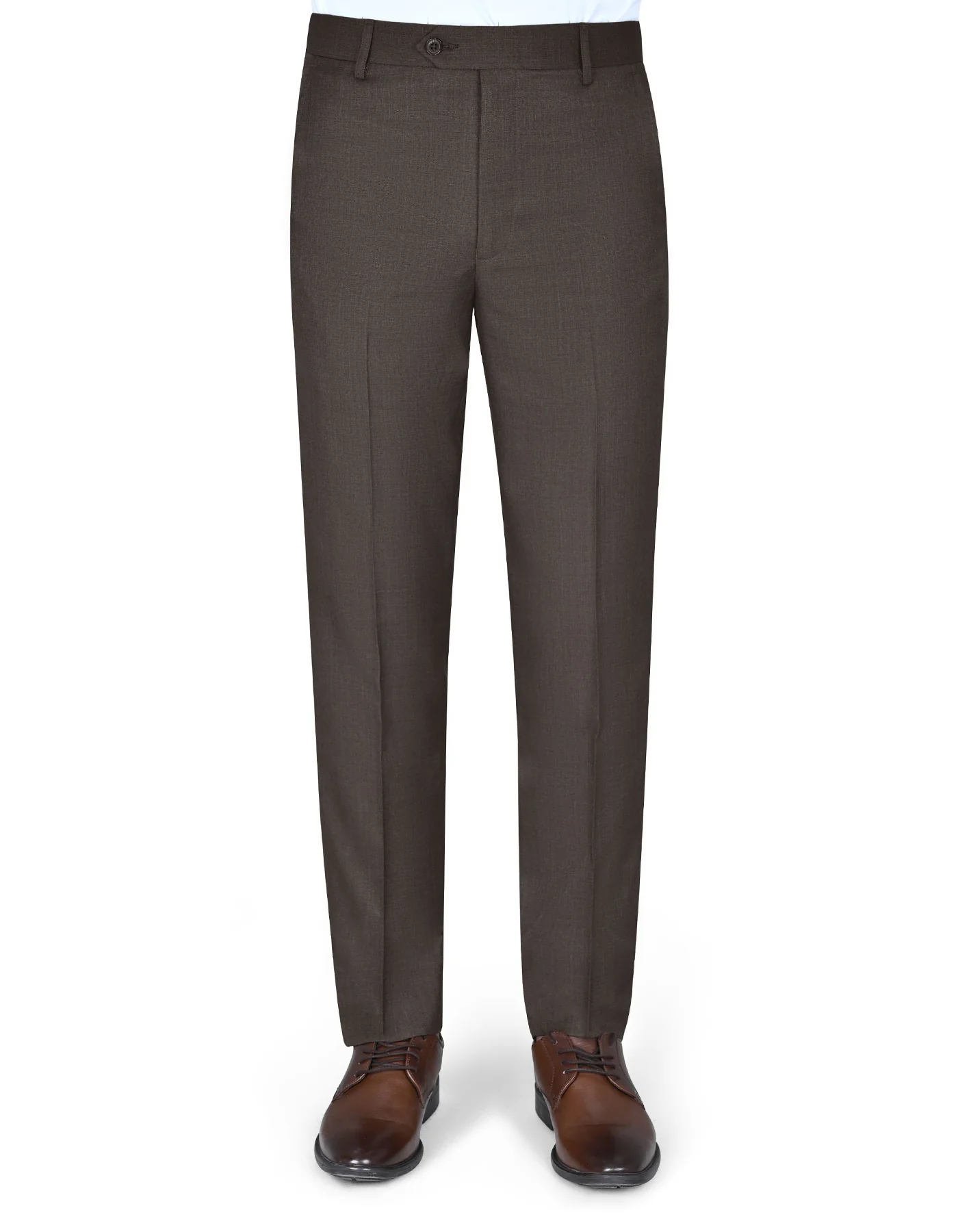 Chocolate Texture Classic Fit Formal Trouser