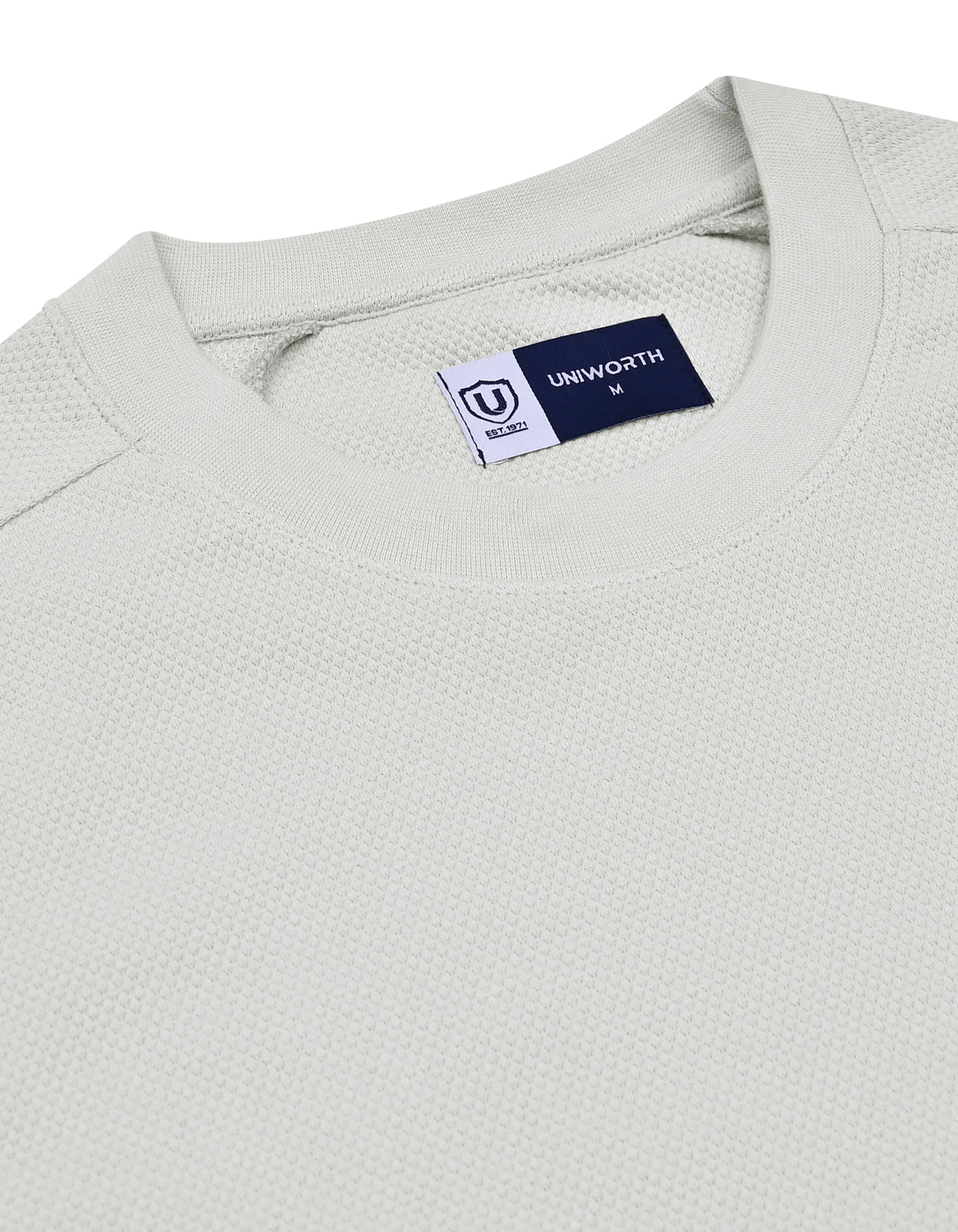 Chrome Plain Relax Fit Crew Neck T-shirt - Image 3