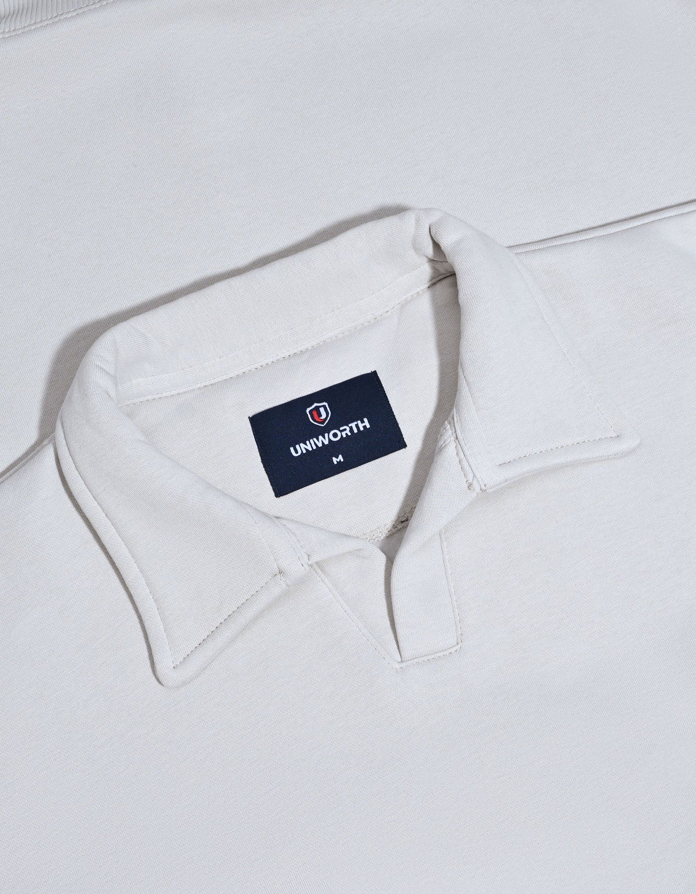 Chrome Relax Fit Johnny Collar Sweatshirt - Image 3