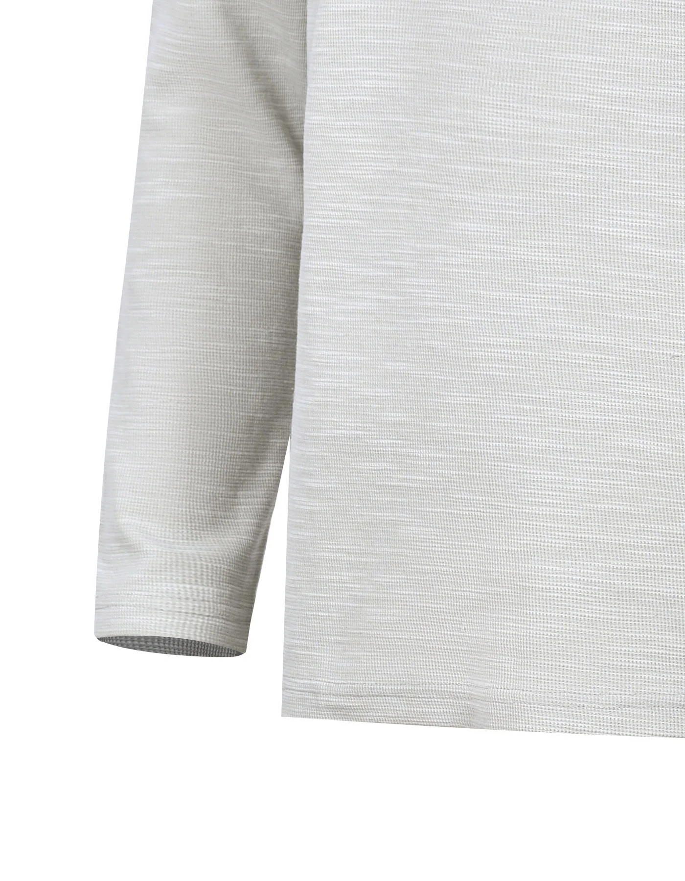 Chrome Texture Long Sleeve Crew Neck T-shirt - Image 4