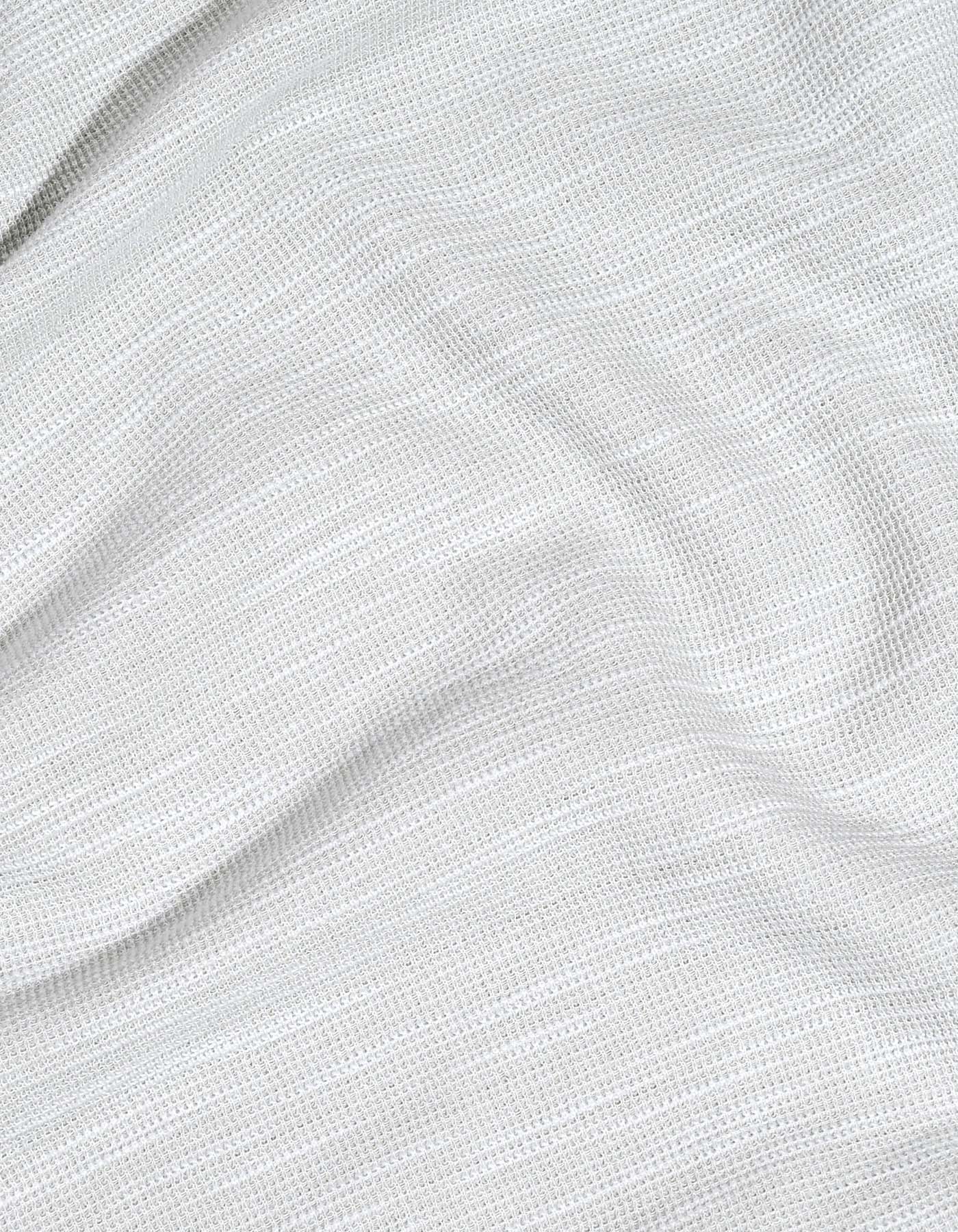 Chrome Texture Long Sleeve Crew Neck T-shirt - Image 7
