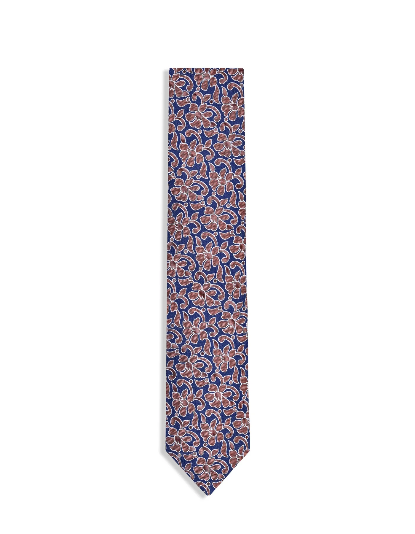 Copper Floral Tie - Image 2