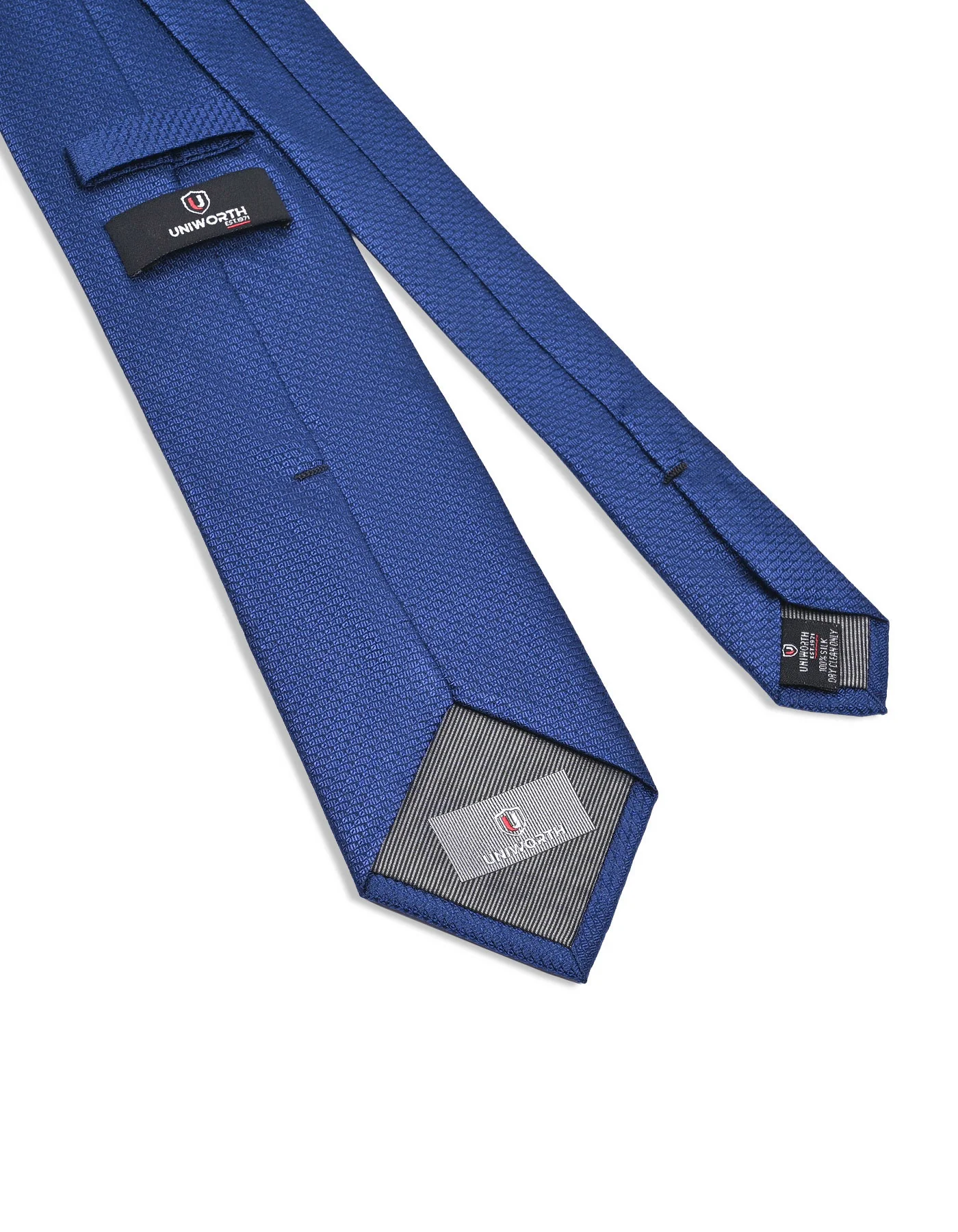 D Blue Texture Tie - Image 3