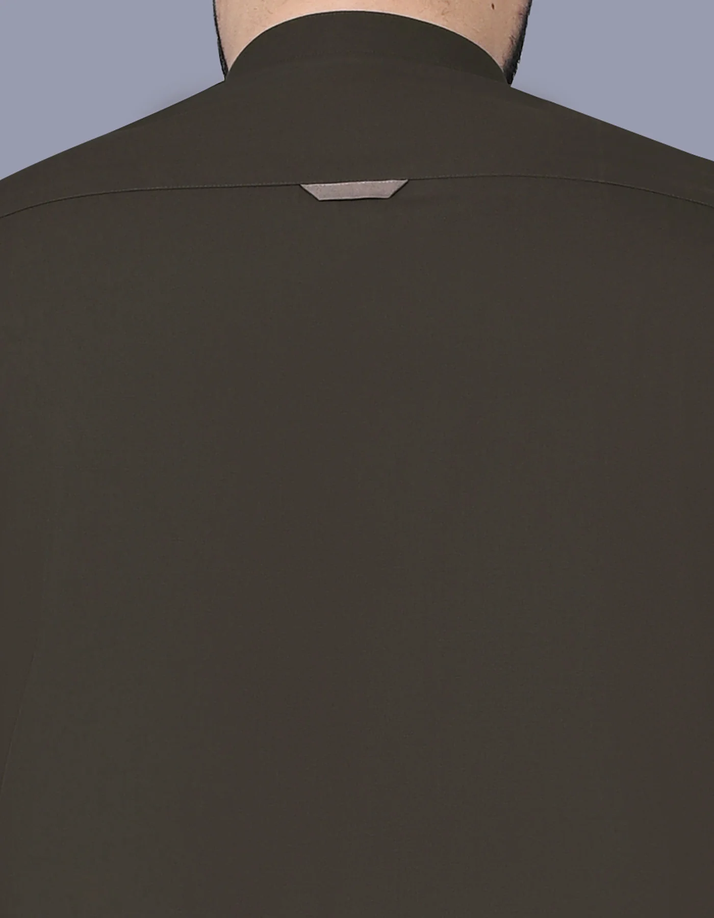 D Brown Plain Kameez Shalwar - Image 4