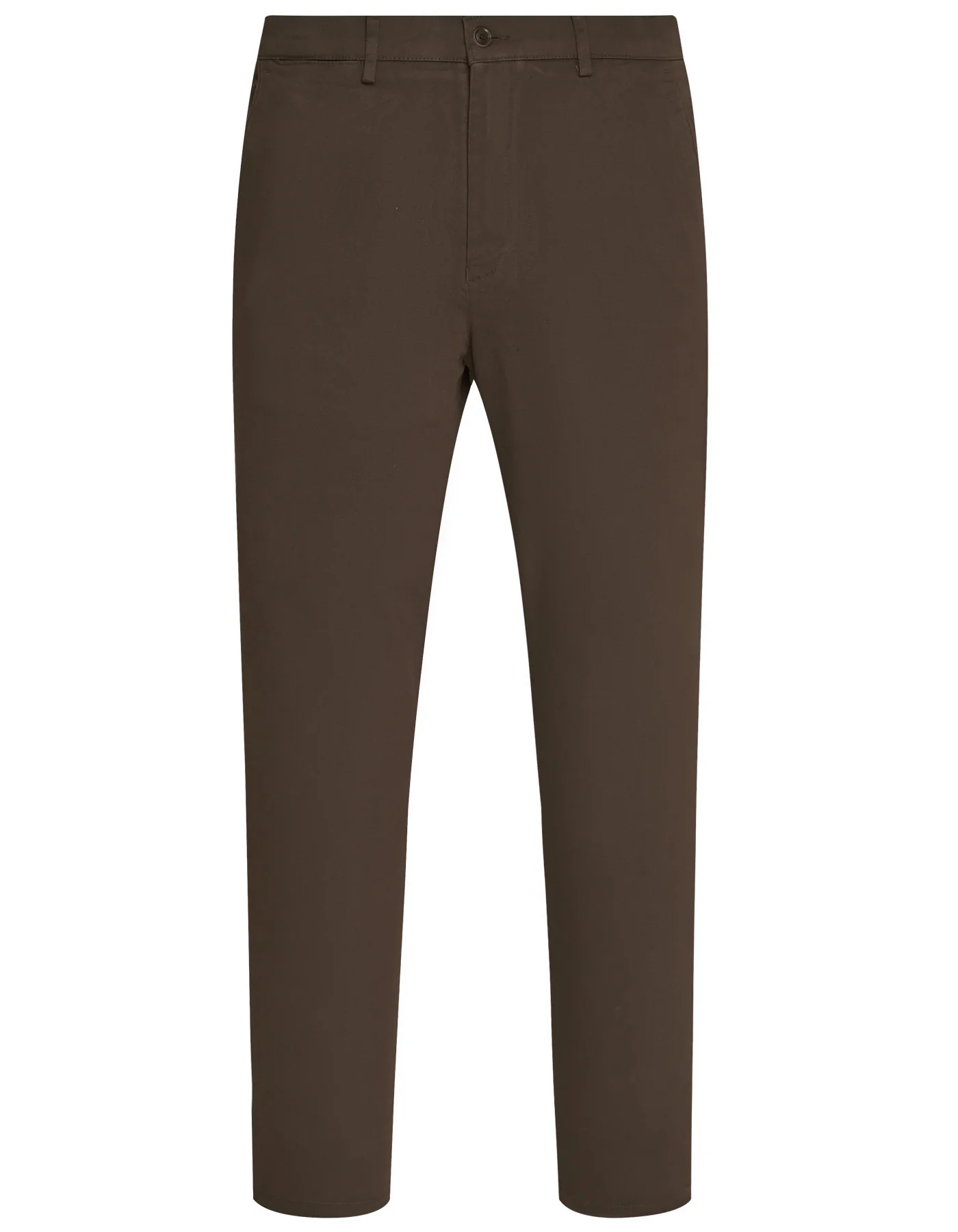 D Brown Smart Fit Chino