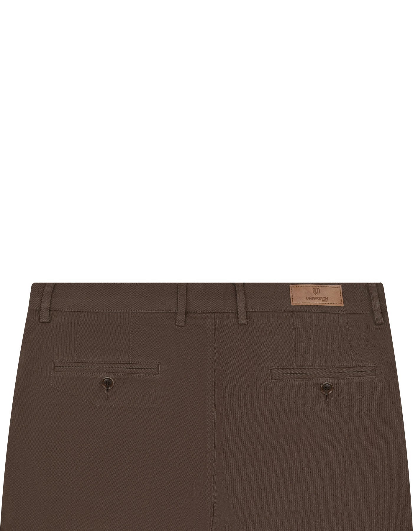 D Brown Smart Fit Chino - Image 3