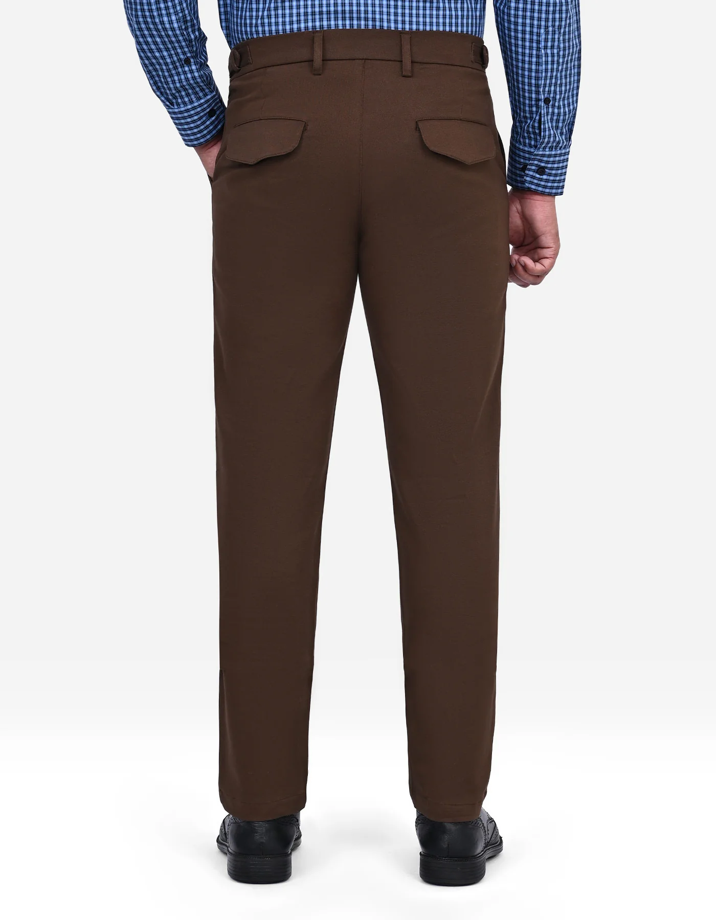 D Brown Smart Fit Chino - Image 5