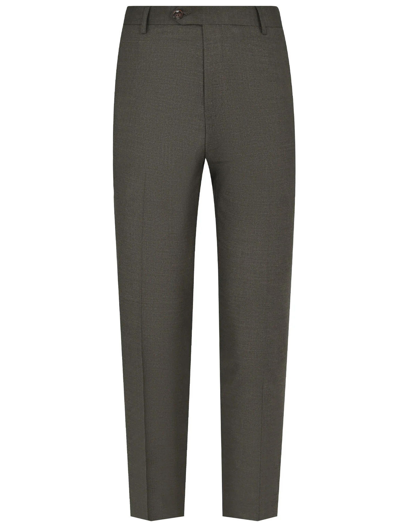 D Brown Texture Classic Fit Suit - Image 2