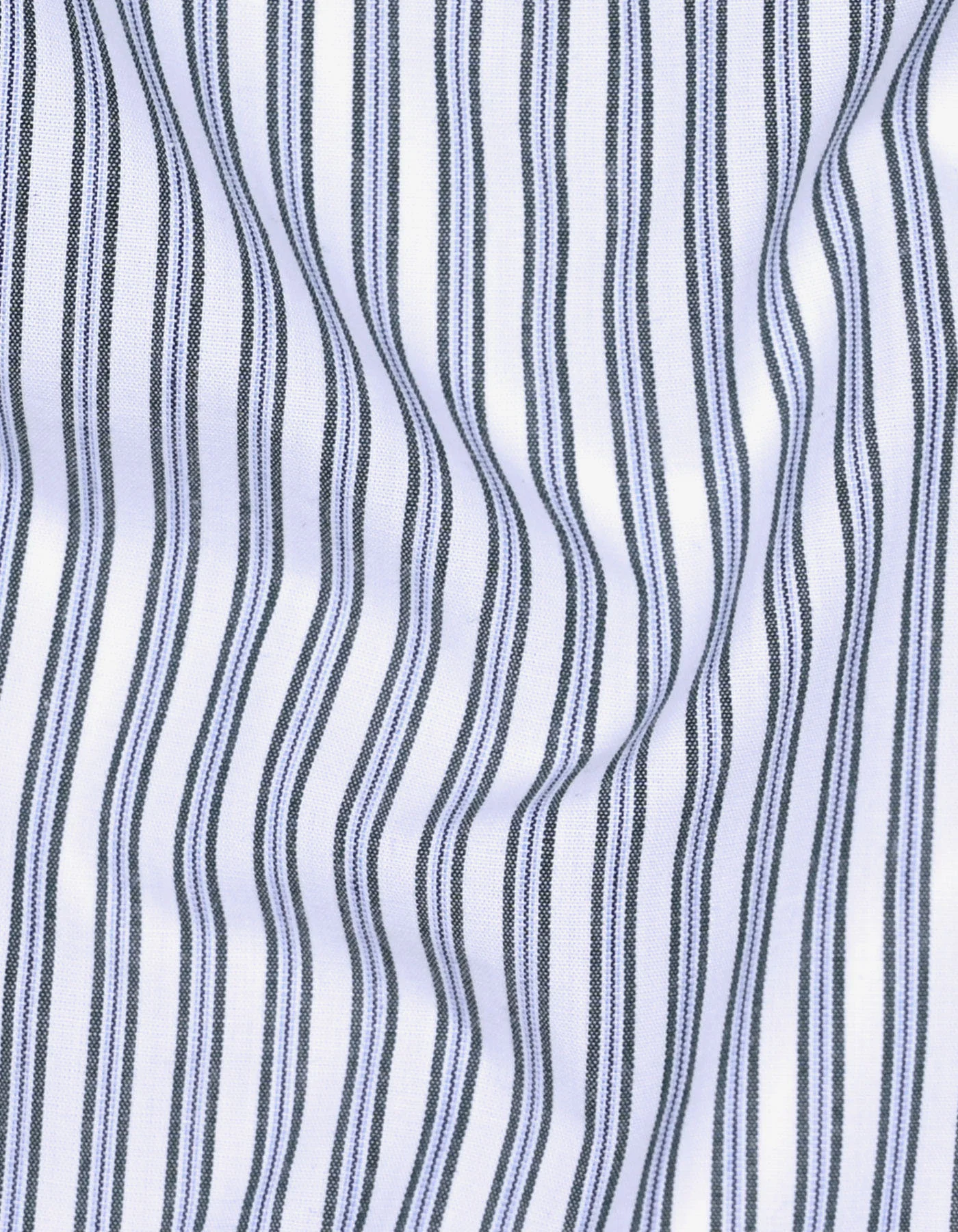 D Green Stripe Classic Fit Shirt - Image 4