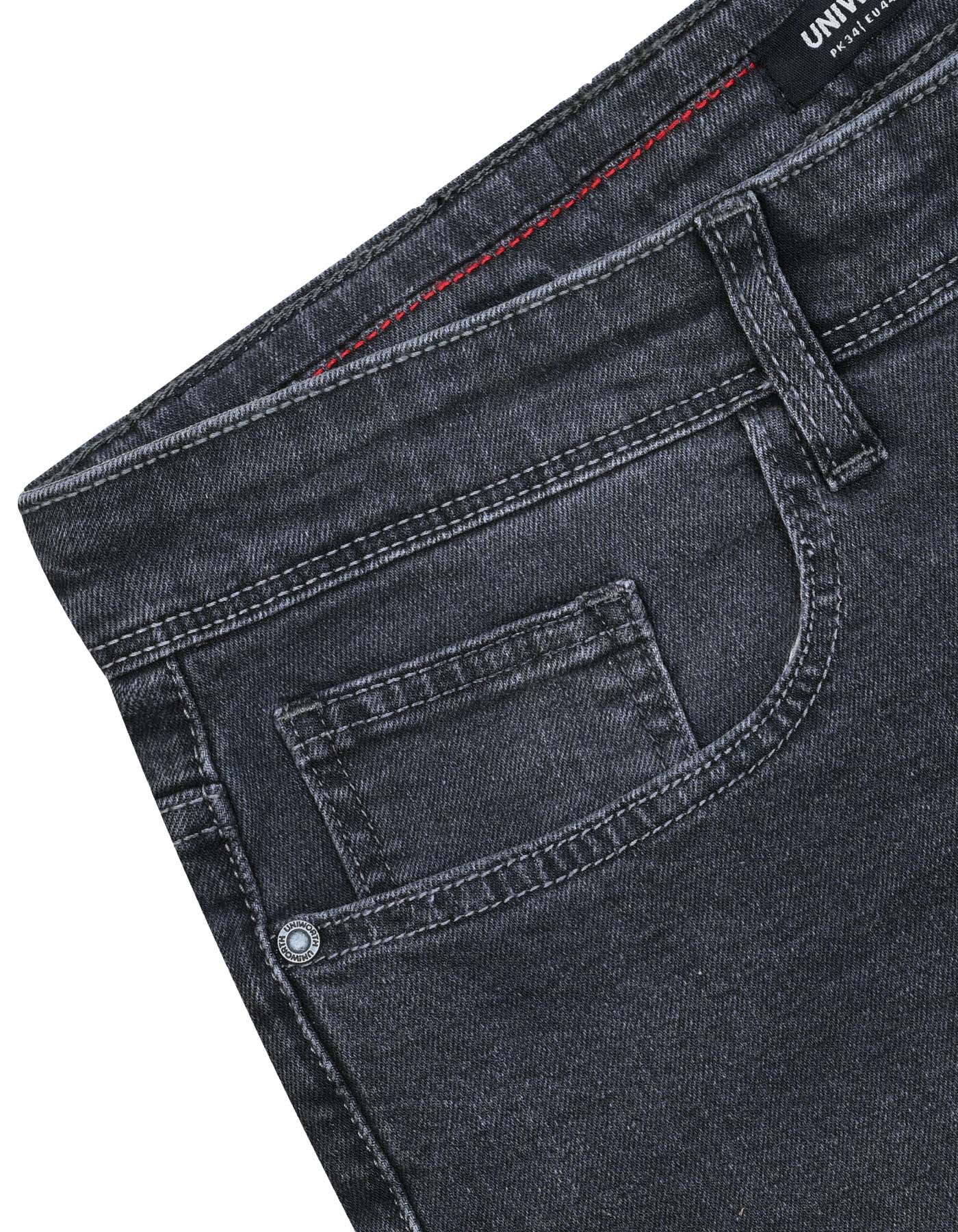 D Grey Straight Fit Denim - Image 3
