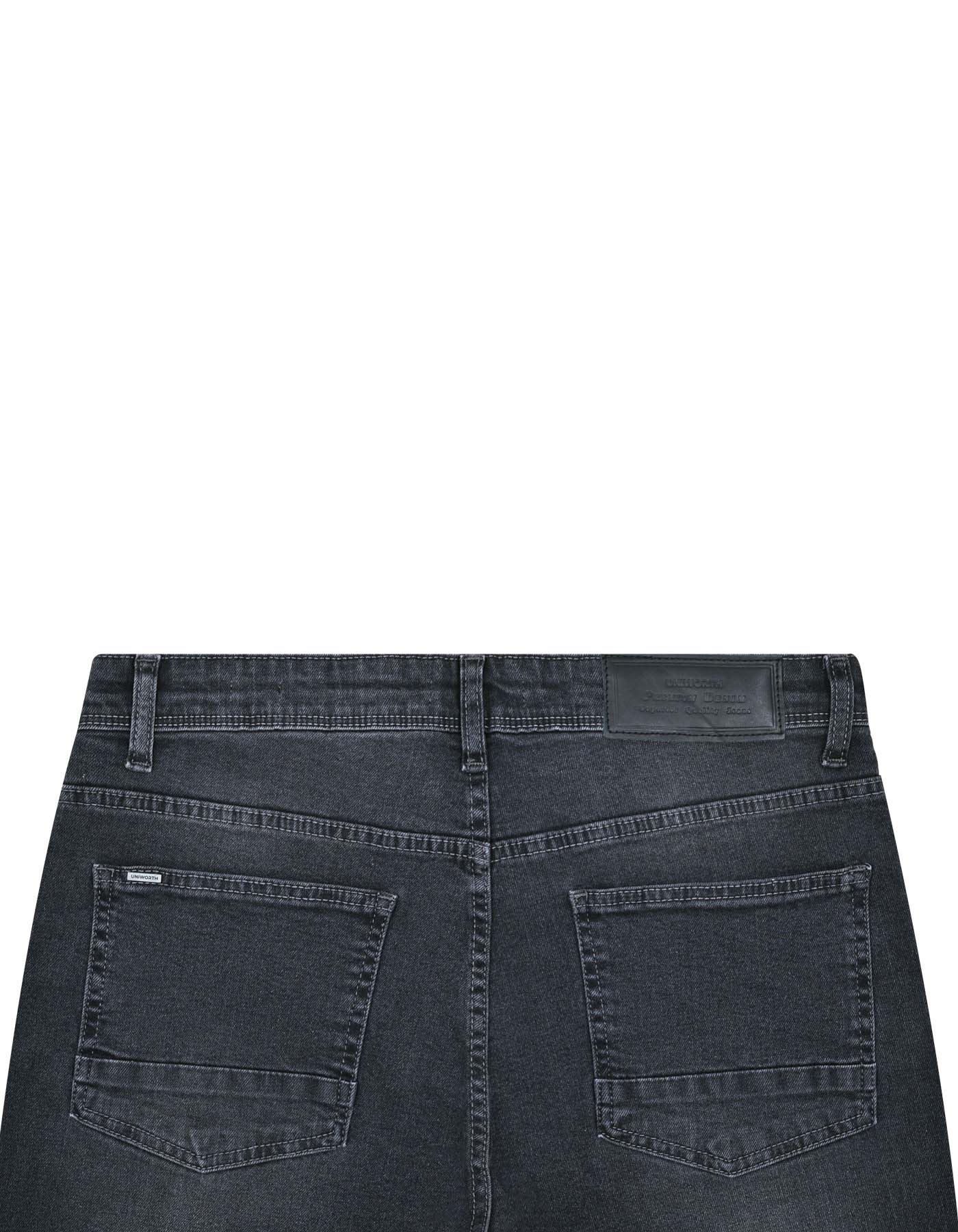 D Grey Straight Fit Denim - Image 4