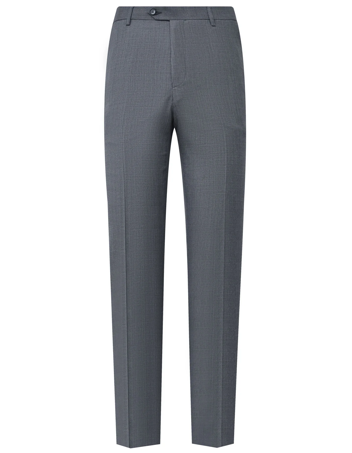 D Grey Texture Tailored Smart Fit Formal Trouser