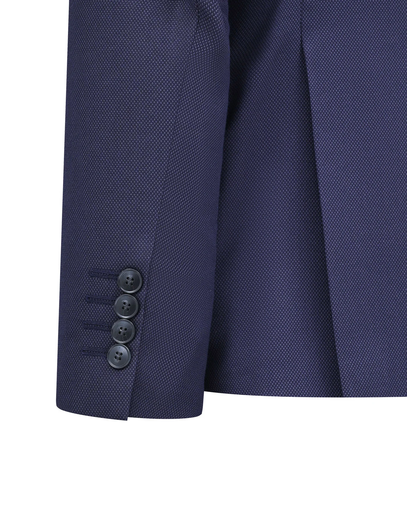 D Purple Texture Tailored Smart Fit Suit - Image 3