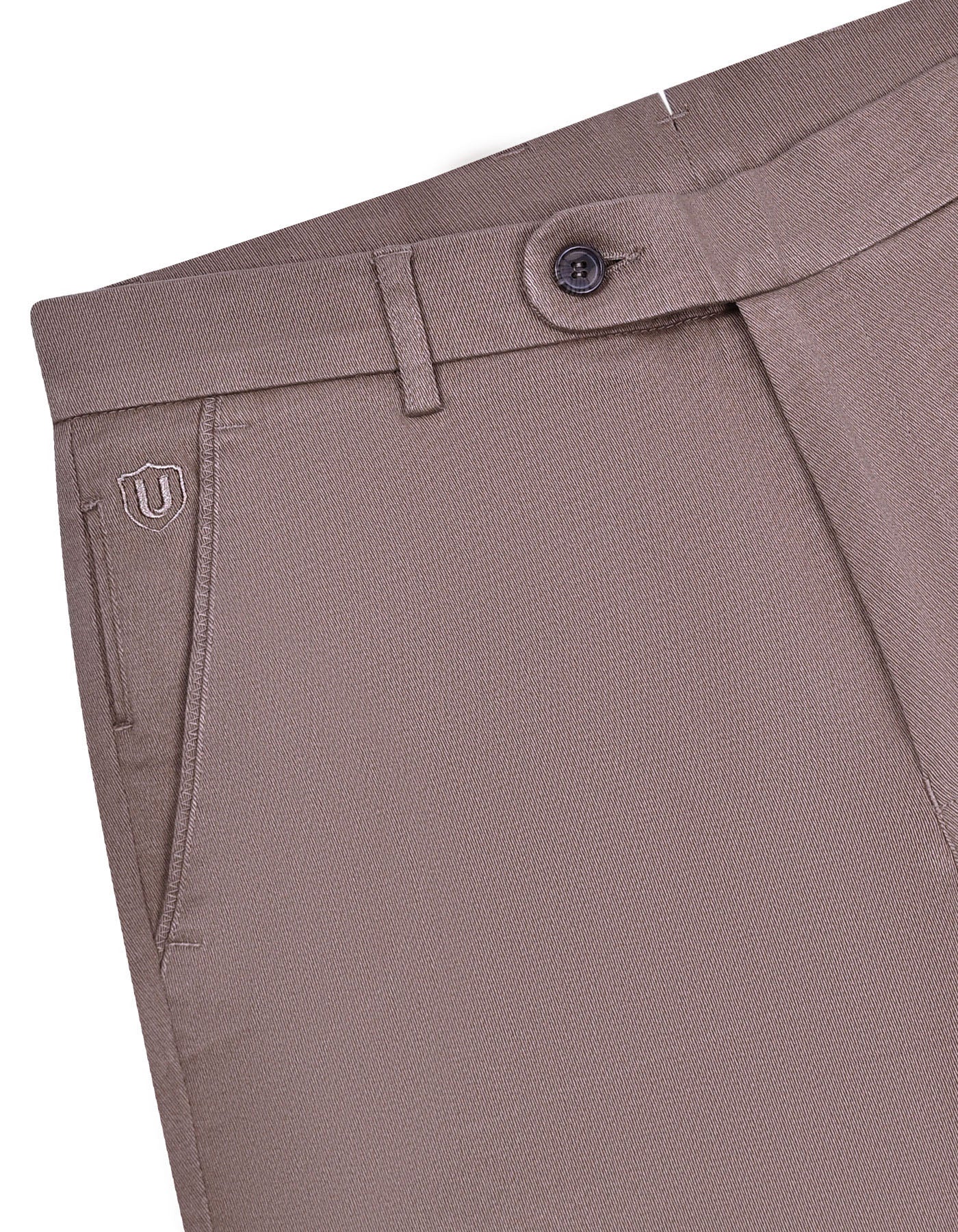 D Taupe Smart Fit Chino - Image 3