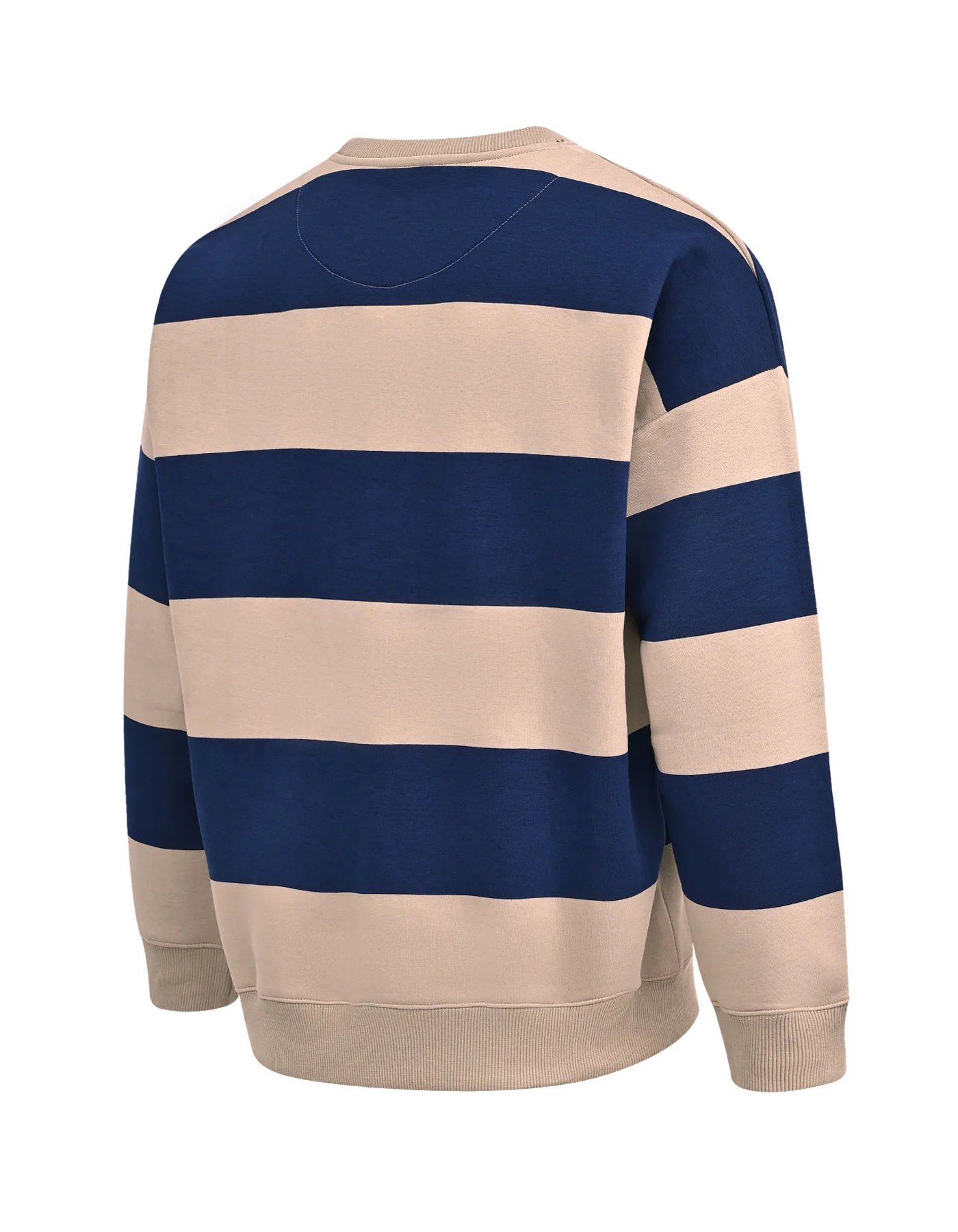 E Blue Stripe Relax Fit Sweatshirt - Image 6