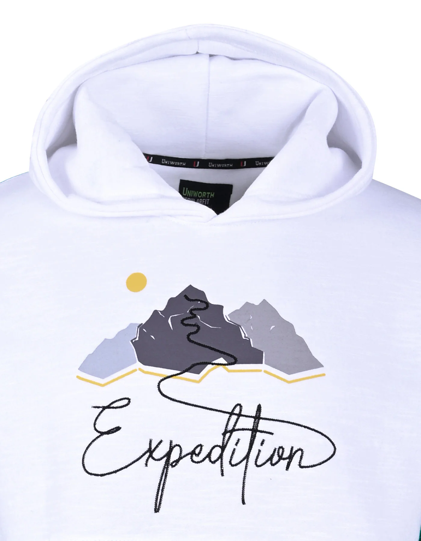 Expedition Green Texture Pullover Hoodie - Image 2