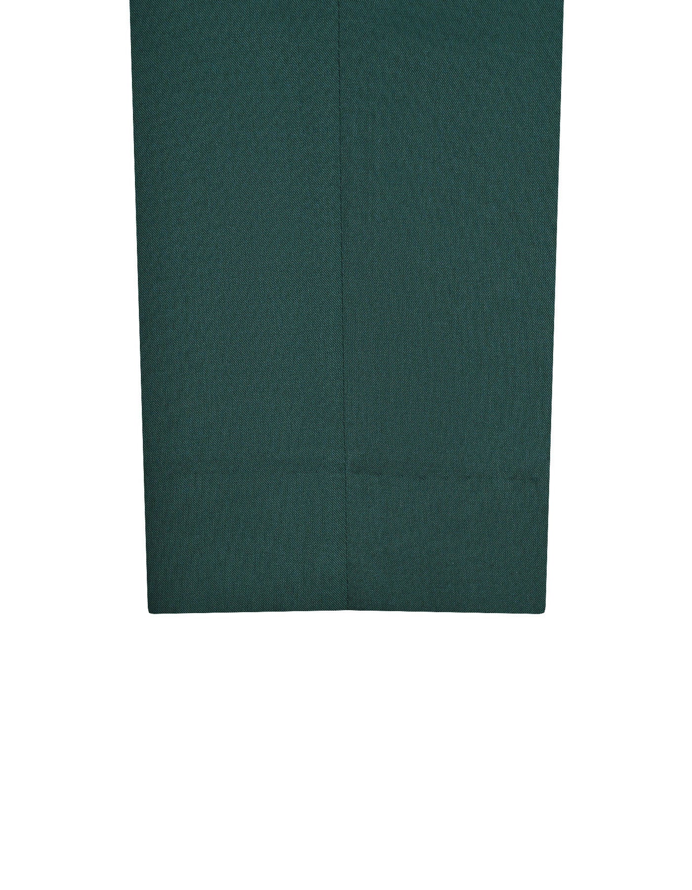 Green Plain Smart Fit Formal Trouser - Image 3