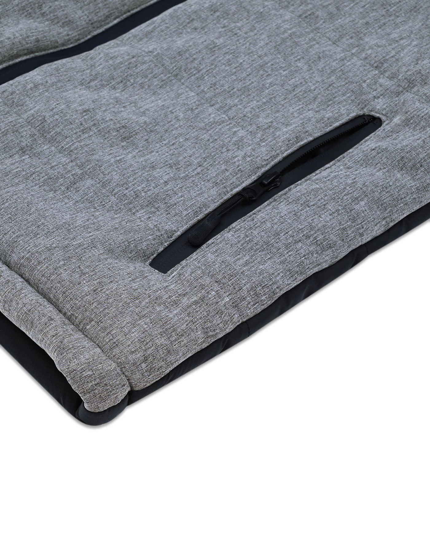 Grey Plain Gilet Jacket - Image 4